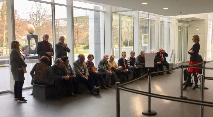 gespannte Aufmerksamkeit zur Einführung